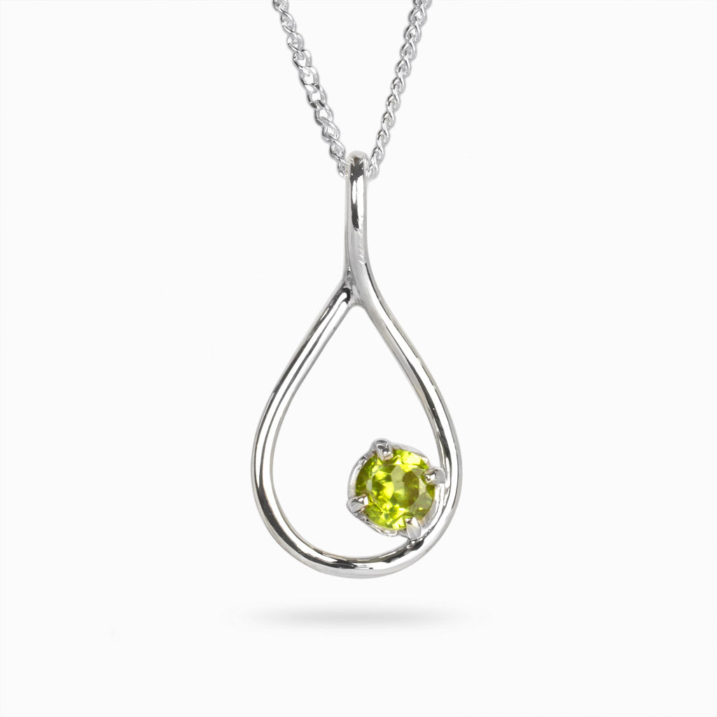 august birthstone necklace kohls