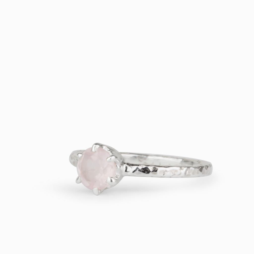 Rose Quartz Ring