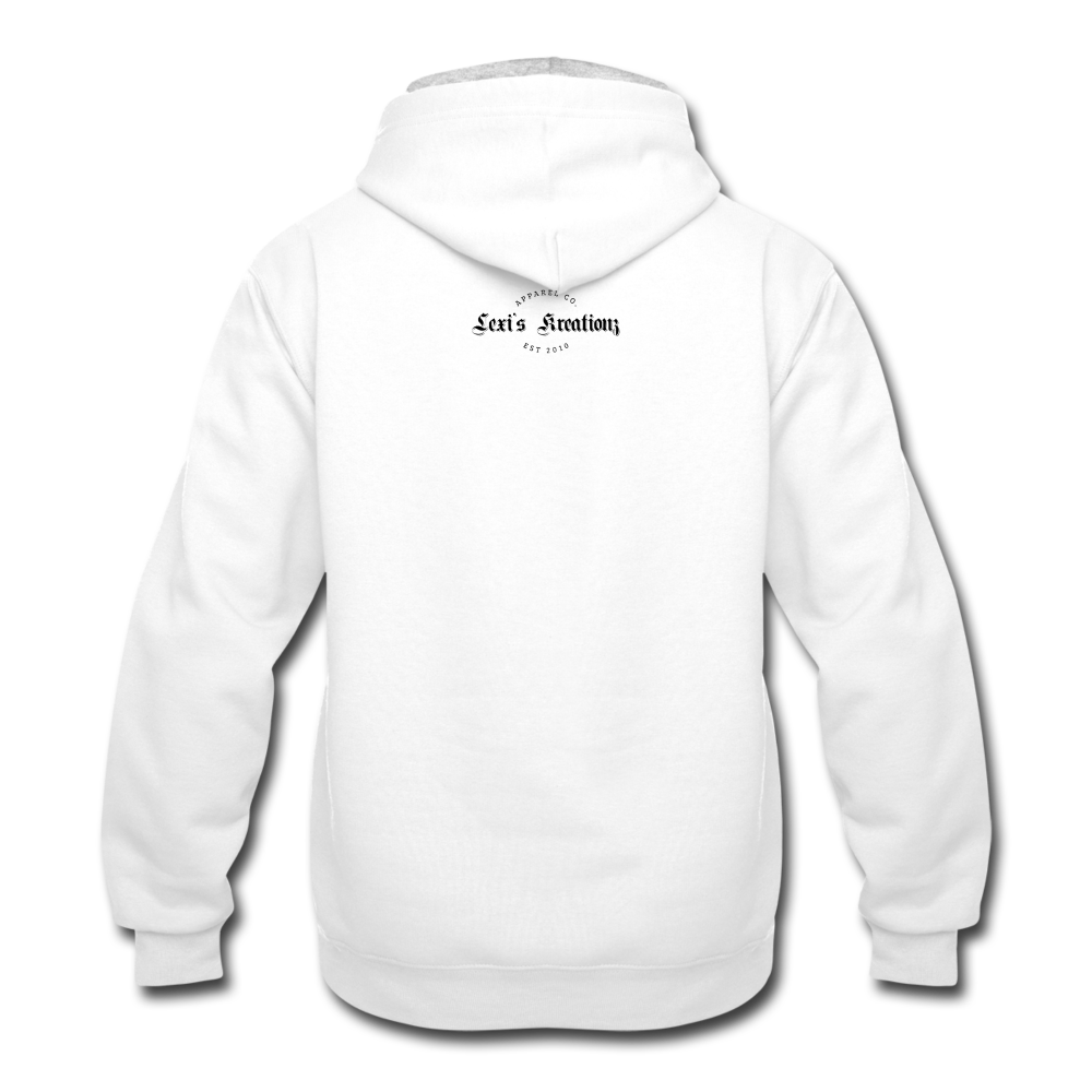 boss hoodie white