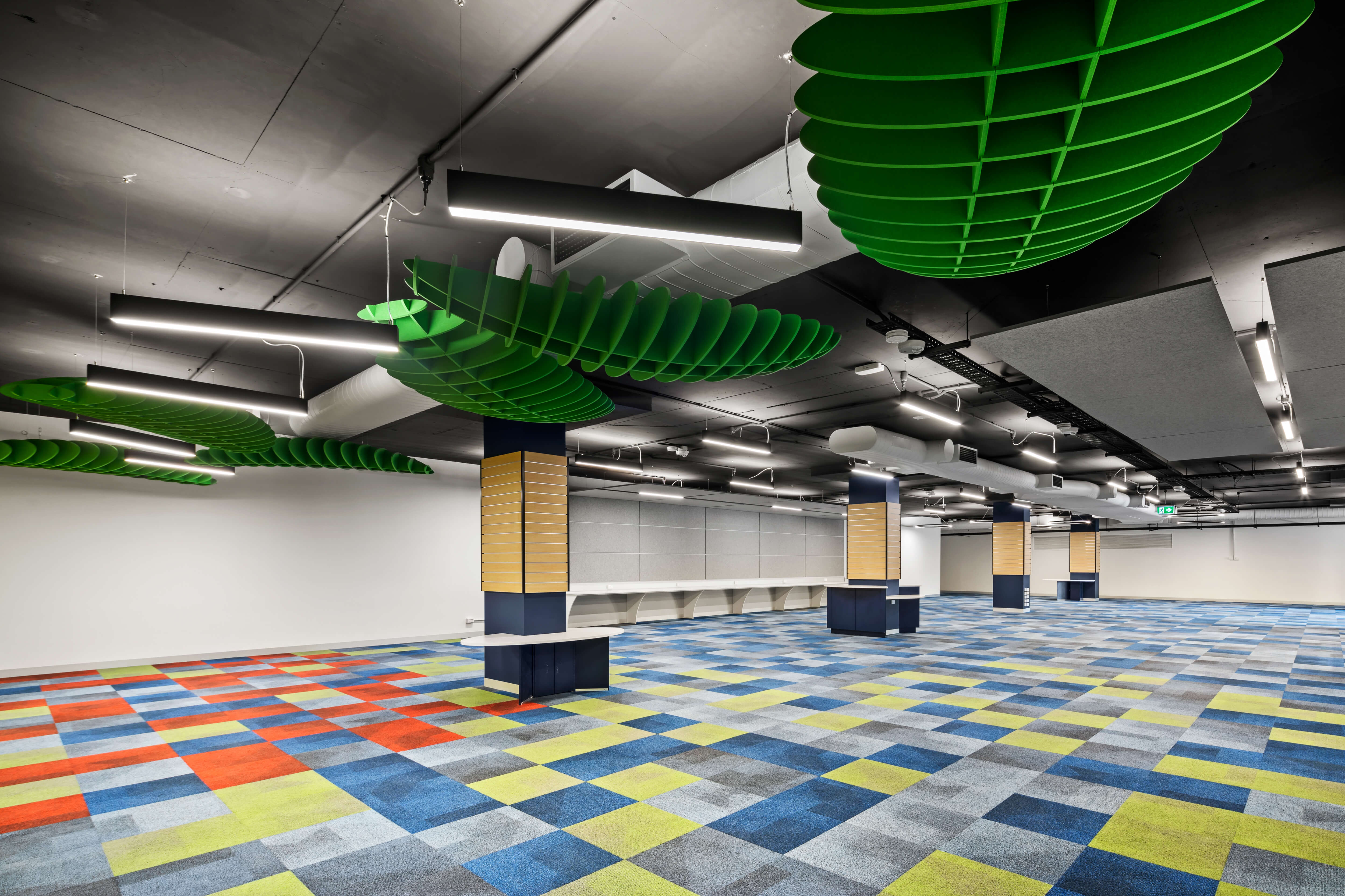 Knox Library lighting by alpha lighting
