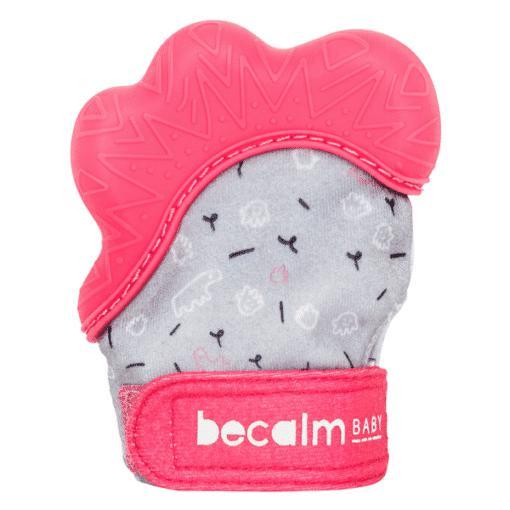 becalm baby teething mitten