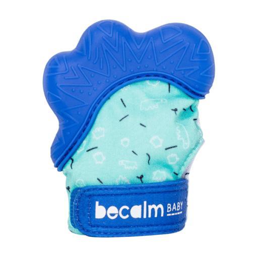 becalm baby teething mitten