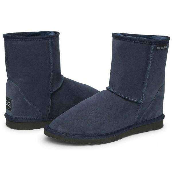 navy blue short ugg boots