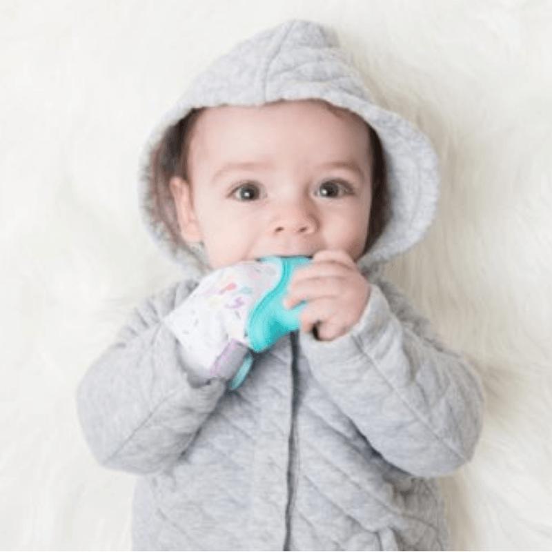 becalm teething mitt