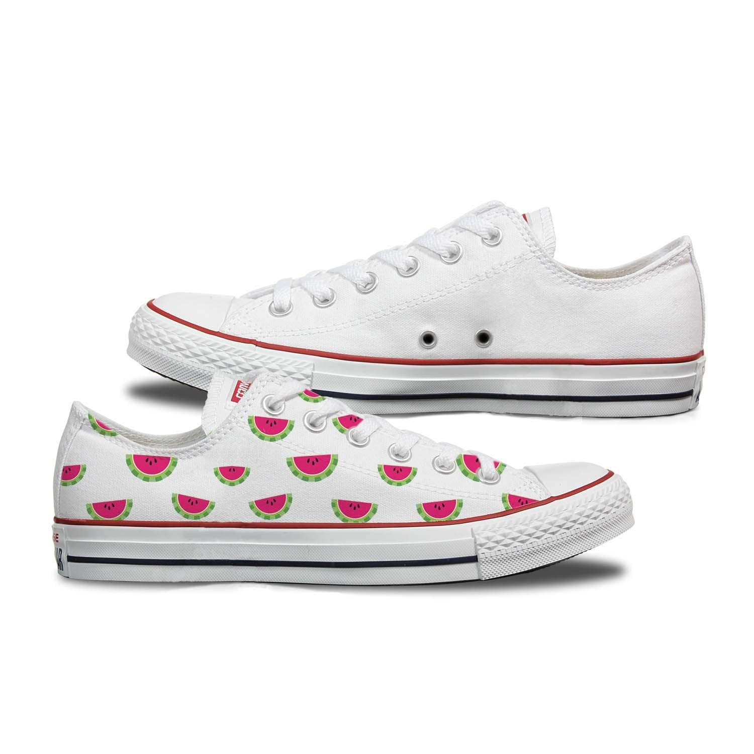 Watermelon Adult Converse Low