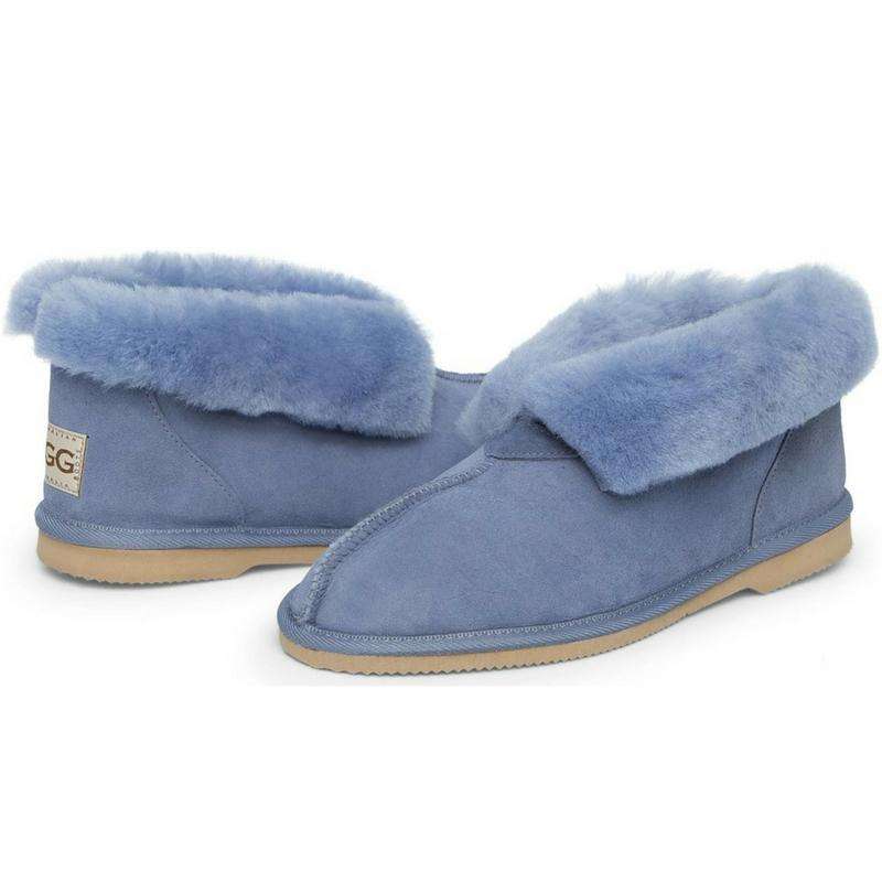 blue uggs slippers