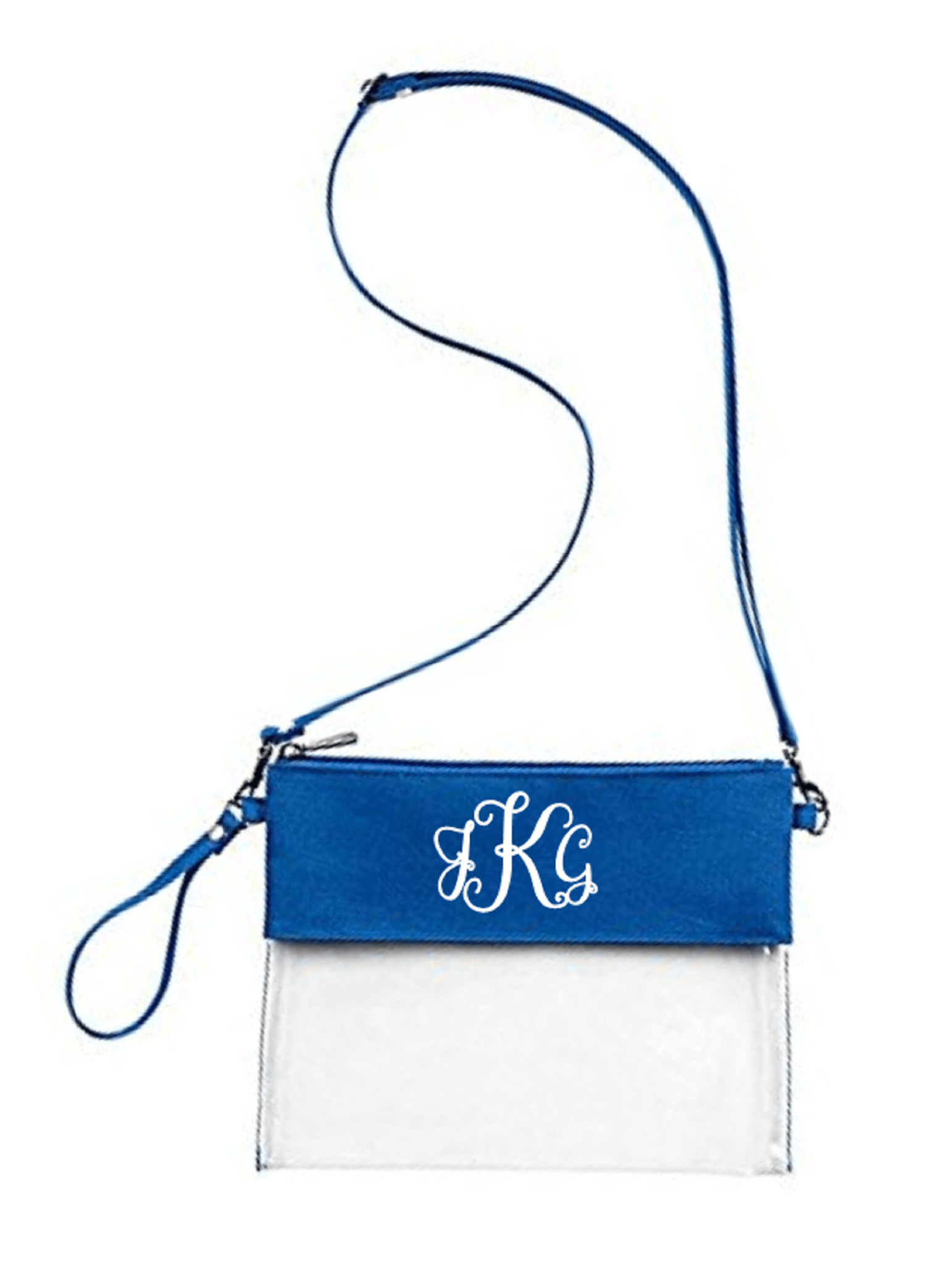 Custom Monogrammed or Personalized Purse/Clear Stadium Bag/Crossbody Bag/Stadium Purse