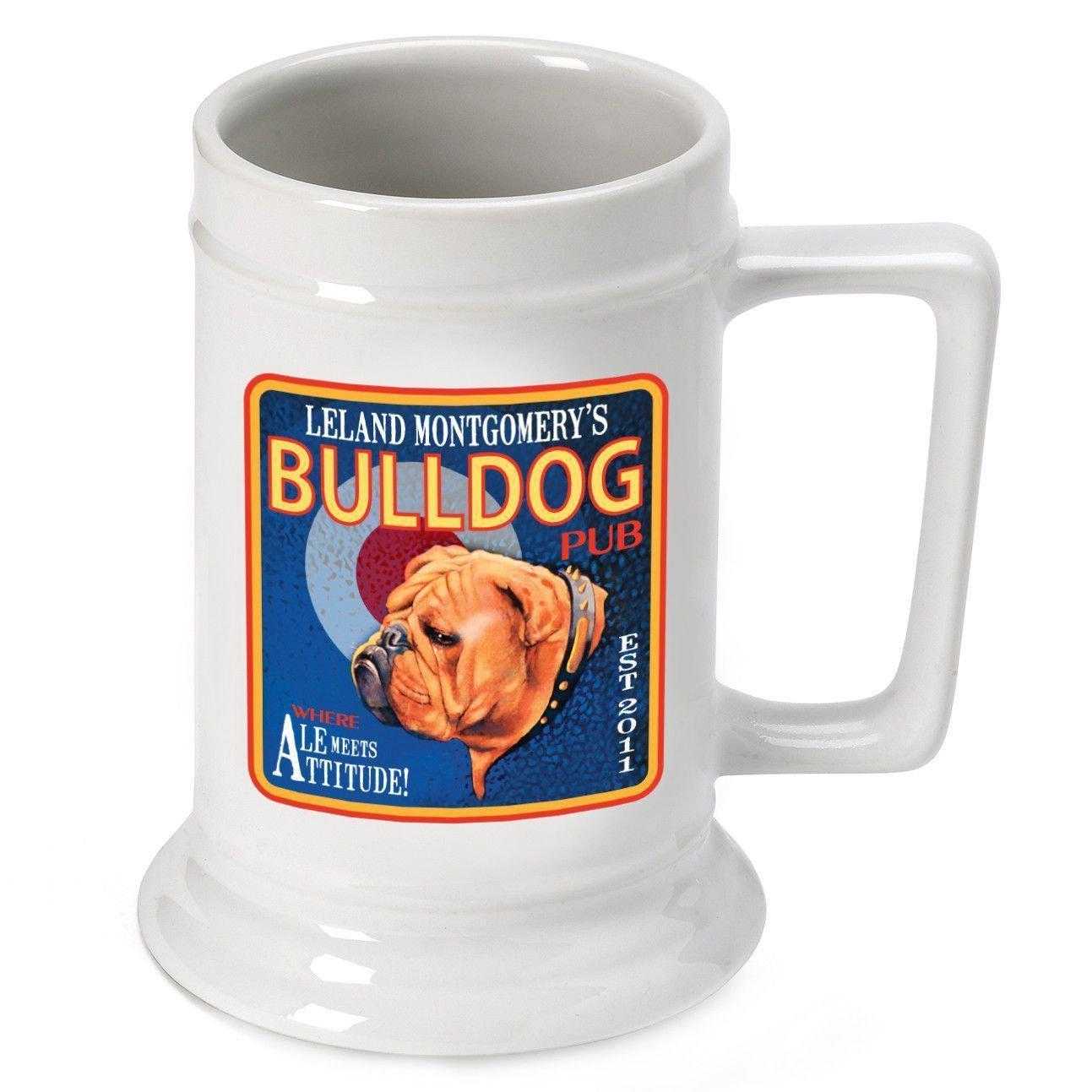 Personalized Ceramic Beer Stein - Personalized Ceramic Beer Mug - All