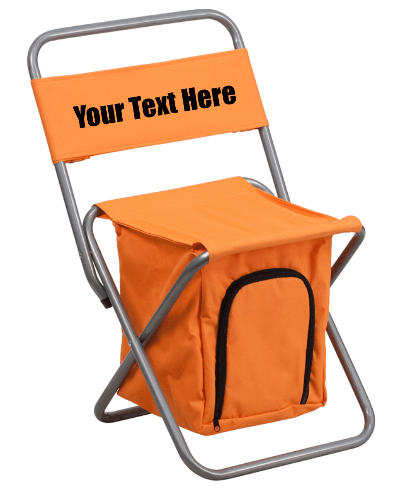 Custom Personalized Folding Camping Chair with Insulated Storage | eBay