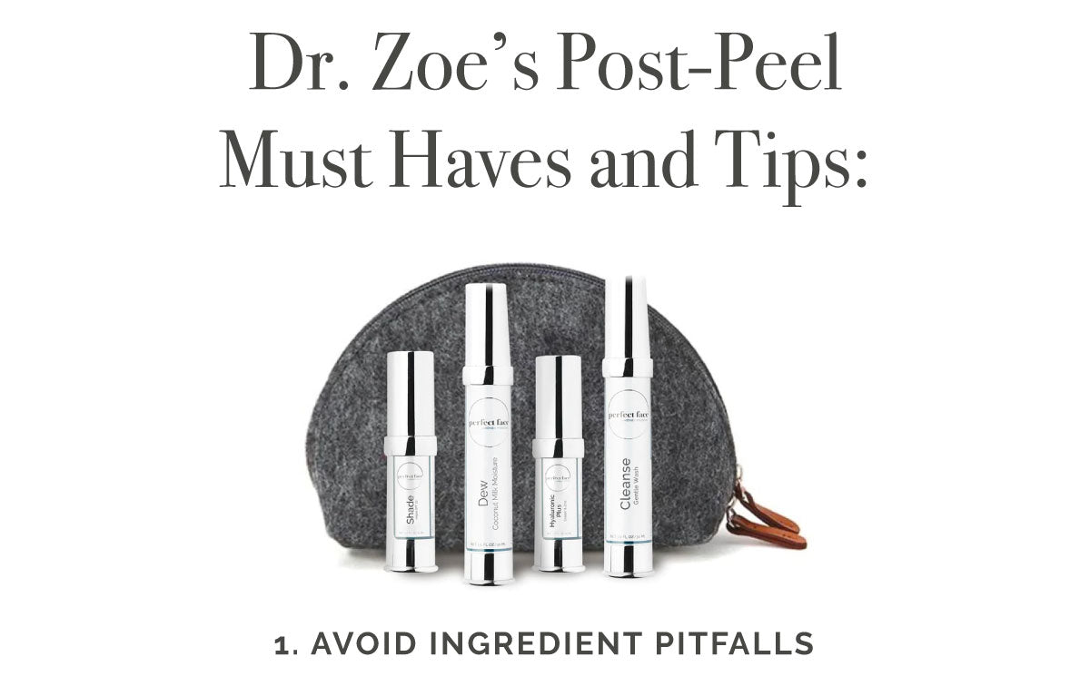 What to do after a chemical peel