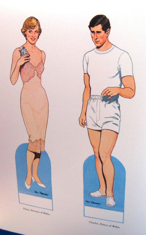 princess diana paper doll book