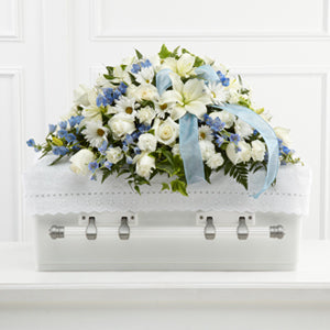 flower arrangements for baby boy funeral