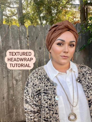 How To Tie DAY-to-NIGHT EASY Headwrap Tutorial – The Little Tichel Lady
