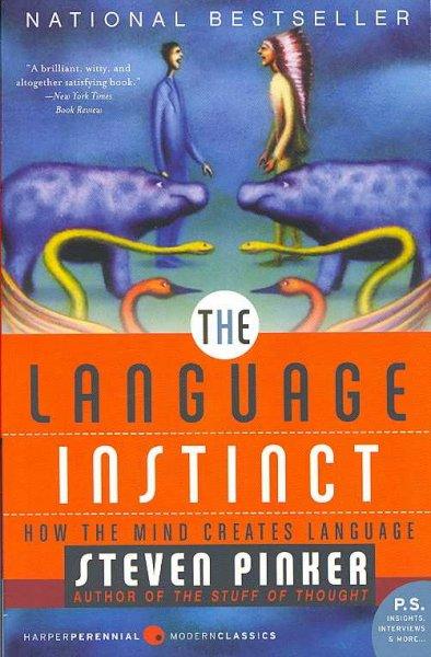 the language instinct the new science of language and mind