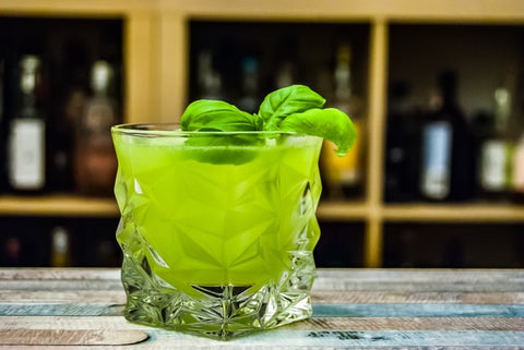 St Patrick's Day green cocktail