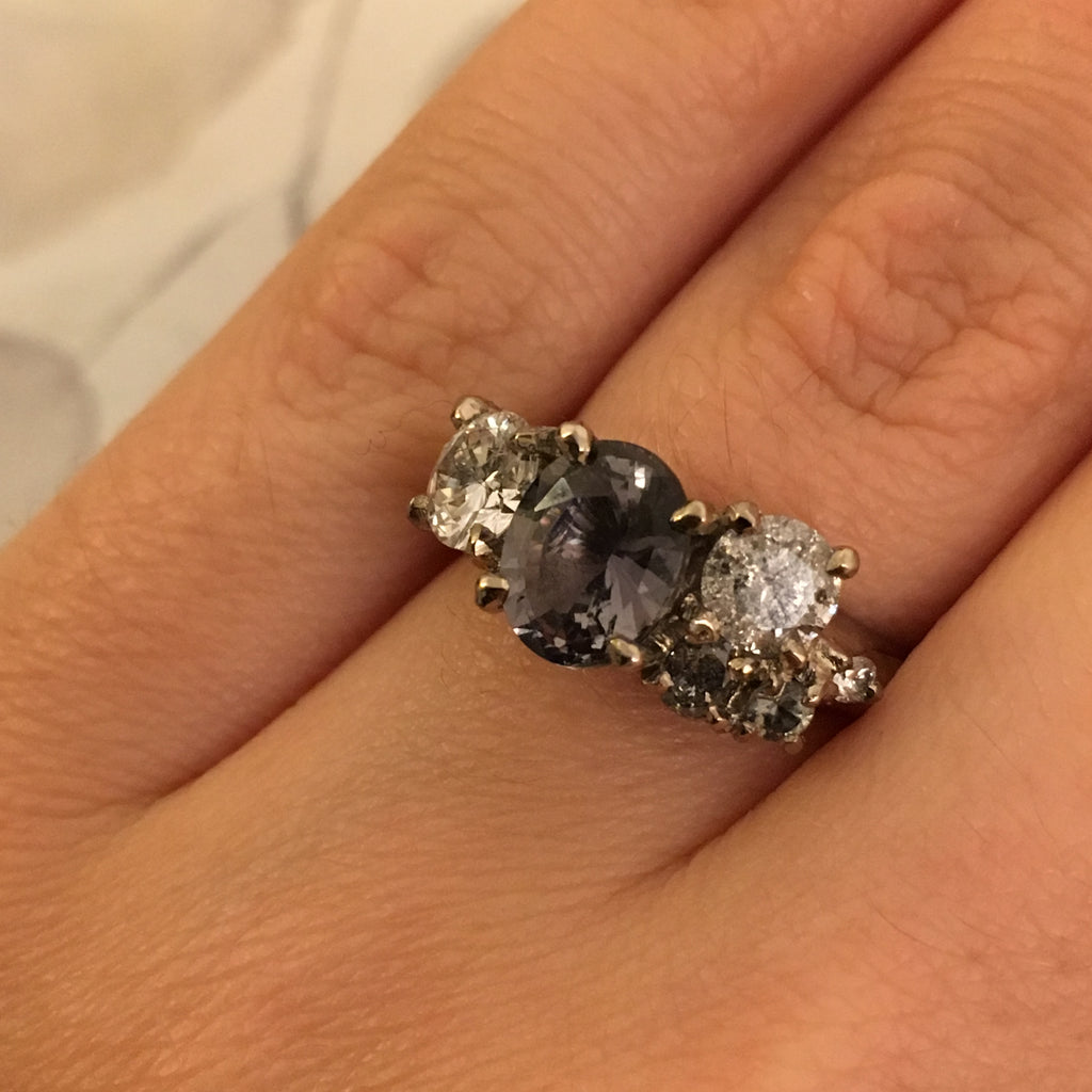 sapphire engagement ring