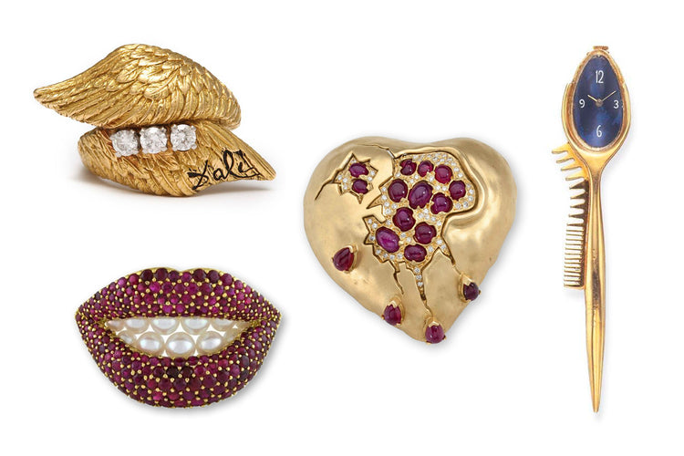 Precious jewellery by Salvador Dali