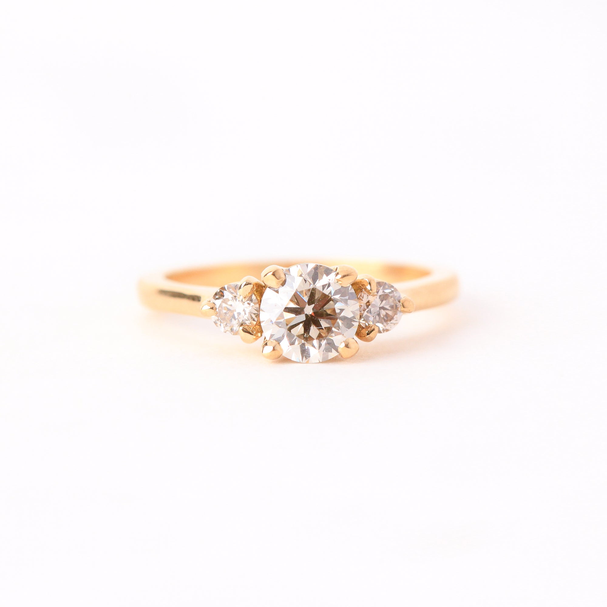 Hearts Diamond Ring | Black Finch Jewellery, Melbourne