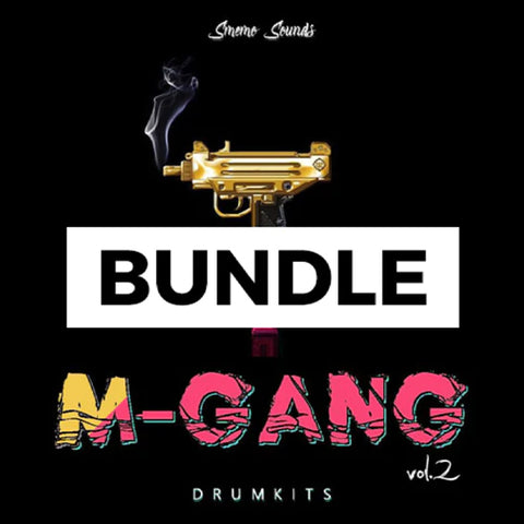 m gang trap drum kit bundle