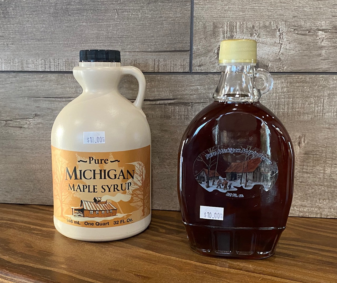 Pure Michigan Maple Syrup Homestead Timbers