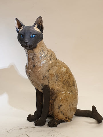 Animal Sculpture - Raku Fired Ceramic – Lesley D McKenzie