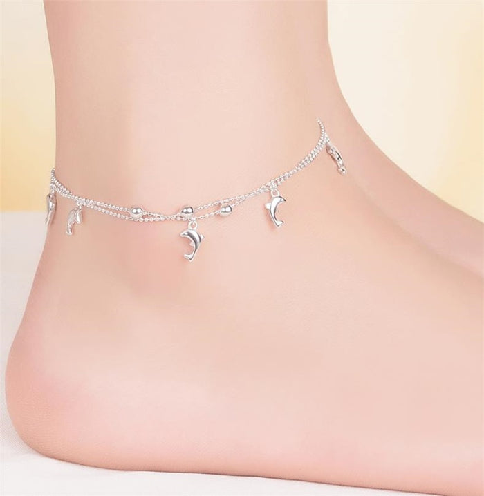 dolphin anklet