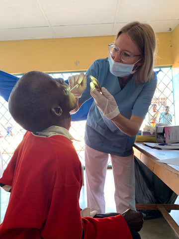 Dental-Screening in Ruanda