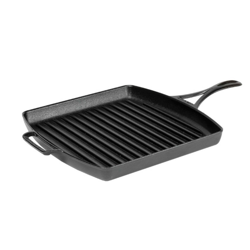 Lodge Manufacturing Company CRS8DLH Carbon Steel Skillet, 8, Black