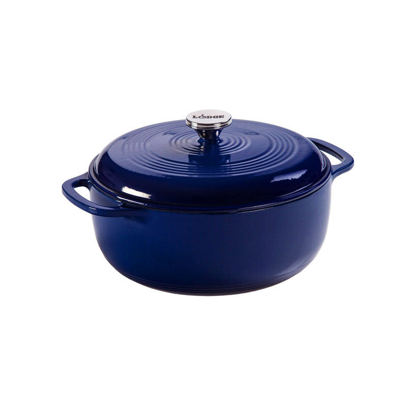 Lodge 10 Inch / 5 Quart Cast Iron Deep Camp Dutch Oven - L10DCO3