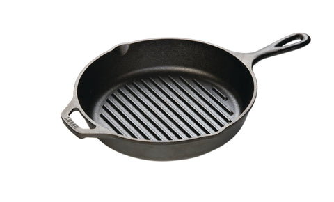 Lodge Cast Iron 10.5 Seasoned Round Griddle, L9OG3