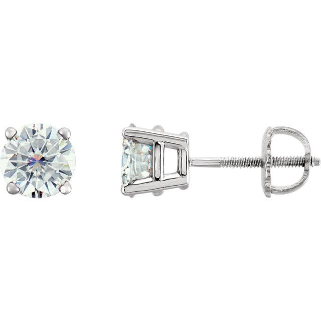 *Choose Your Size* 4 Prong Lab-Grown Diamond Stud Earrings