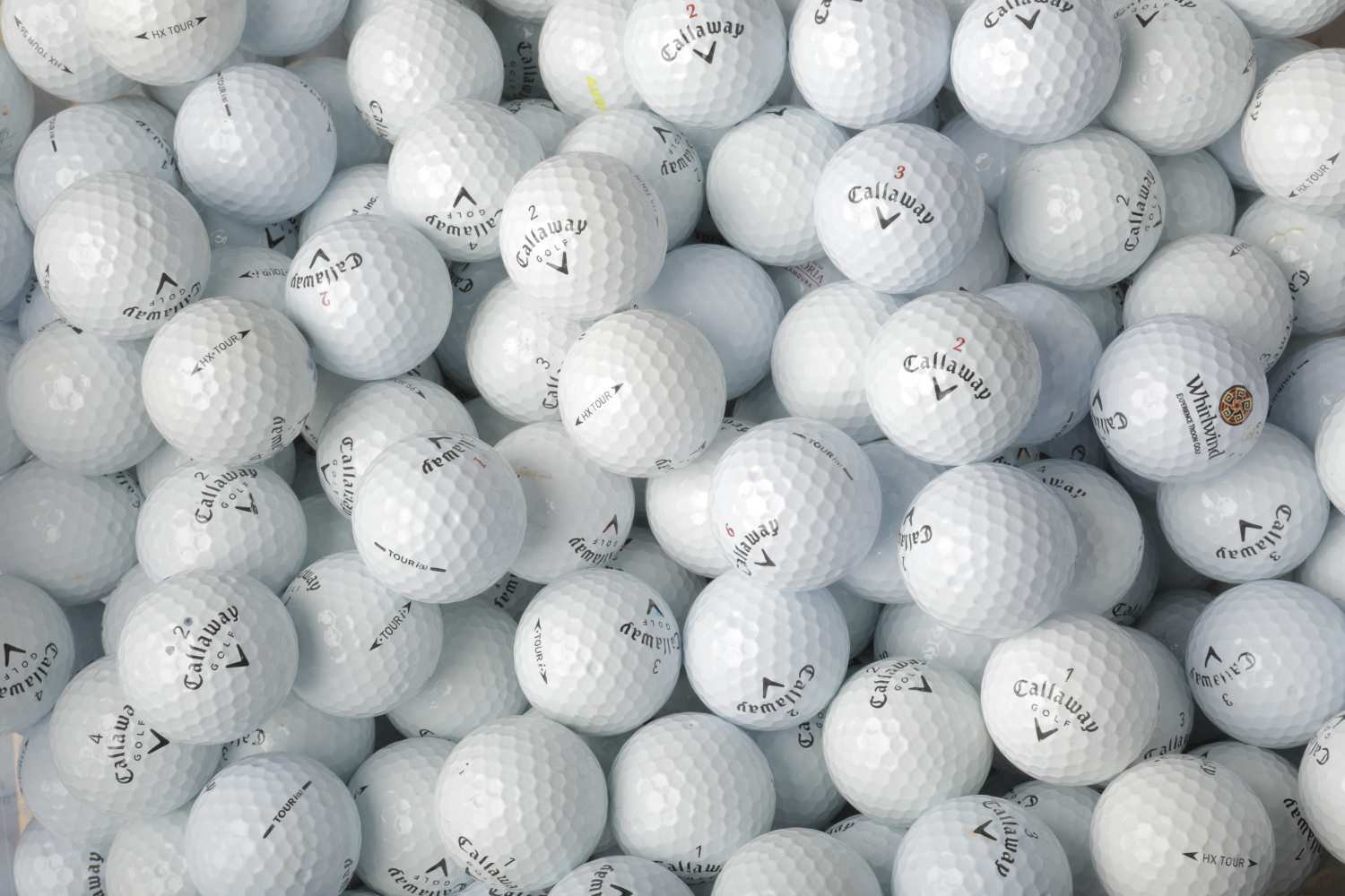 Køb Tour Mix Stort udvalg af billige brugte golfbolde – Billigtgolfudstyr.dk