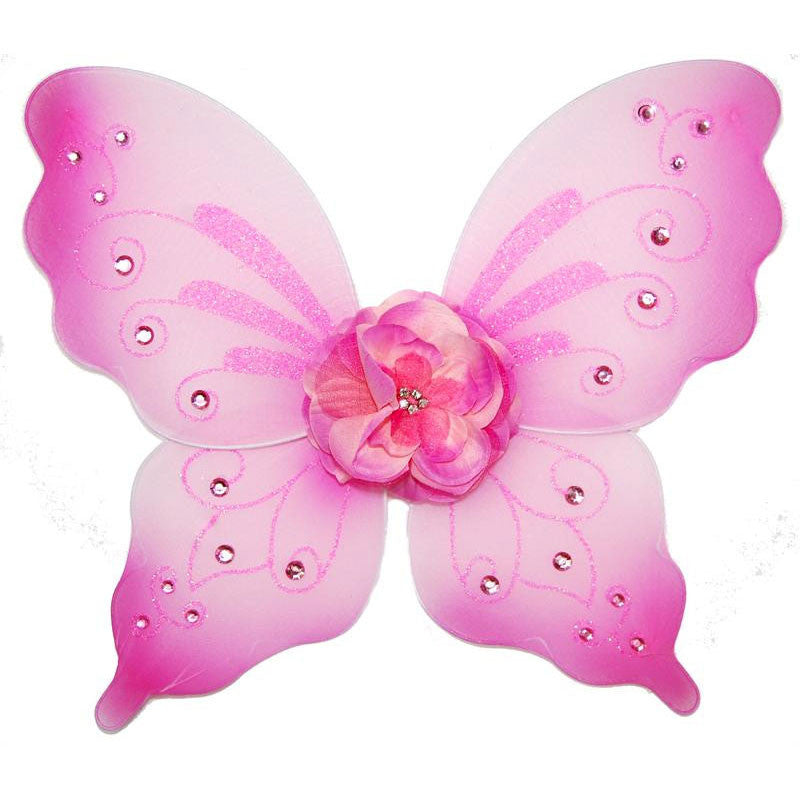 pink fairy wings