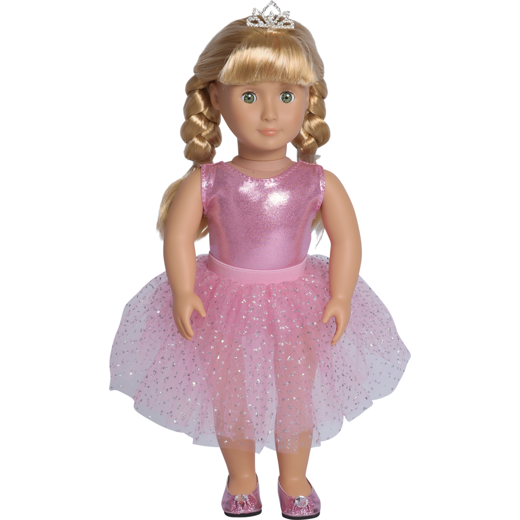 18 inch doll ballet outfit