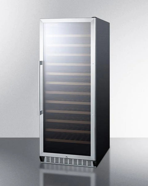 Summit wine cooler with consistent temperature control