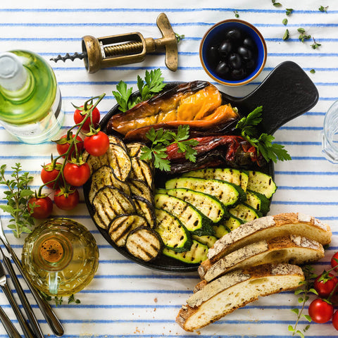 Grilled Vegetables and Sauvignon Blanc