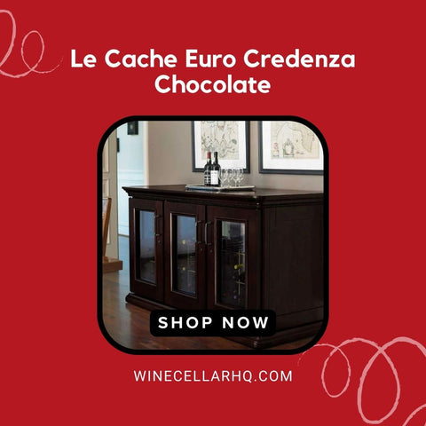 Le Cache Euro Credenza Chocolate