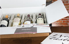 Box of four quality wines