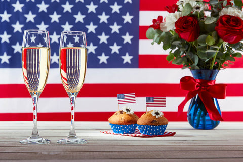 Patriotic Desserts and Moscato d'Asti