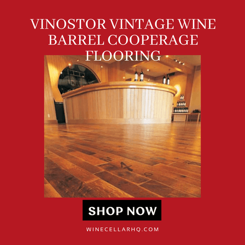 Vinostor Vintage Wine Barrel Cooperage Flooring