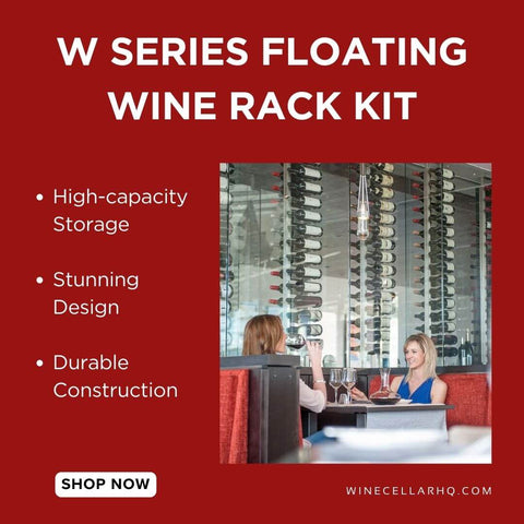 W Series Floating Wine Rack Kit