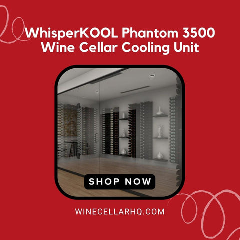 WhisperKOOL Phantom 3500 Wine Cellar Cooling Unit