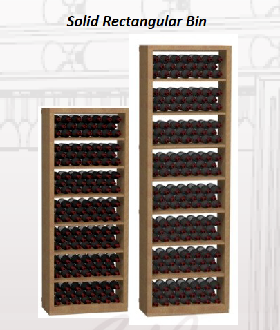 Image showing large format wine bottle storage