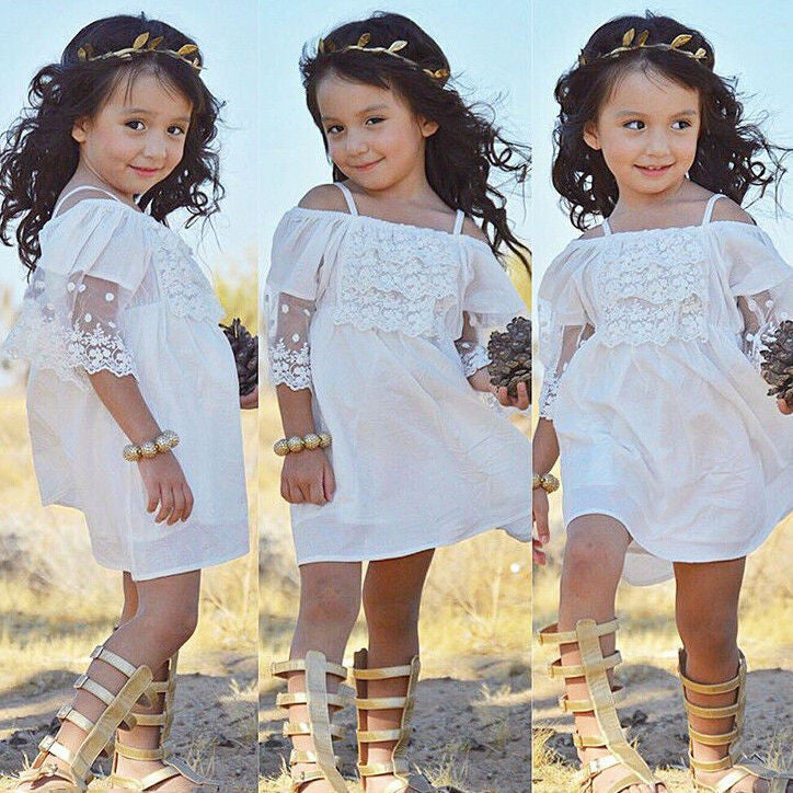 baby girl boho dress