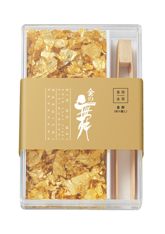 Edible Grade Genuine Gold Leaf Schabin Flakes 2g 3g 24k Gold