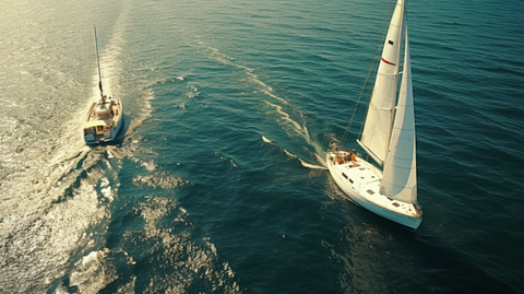 When a Sailboat Overtakes a Powerboat: Understanding the Stand-On Vessel