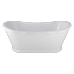 BARCLAY ATDSN70BH-WH MORGAN 70" ACRYLIC DOUBLE SLIPPER TUB