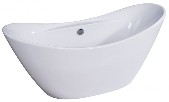 10 MODERN FREESTANDING TUBS FOR FARMHOUSE CHIC BATHROOMS - Oval Tub