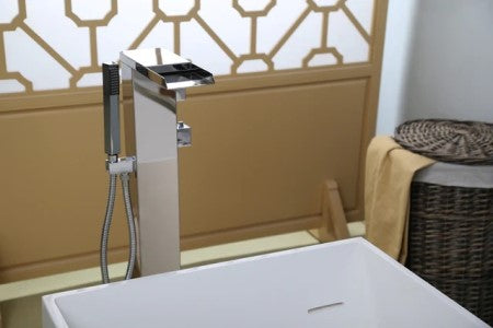 Bathroom Fixture Trends - waterfall filler