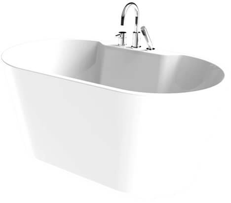Boho Bathtub Ideas - A&E Retro 56” Freestanding Tub